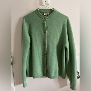 Maus and Hoffman 100% Cashmere women’s cardigan size medium